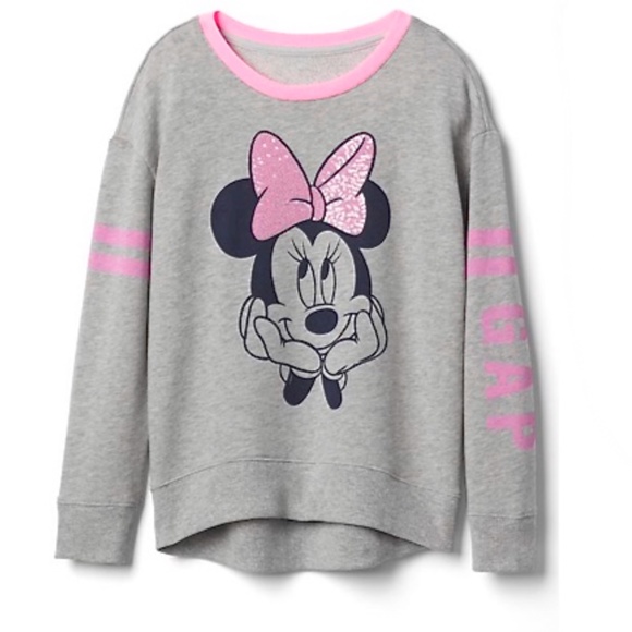 Gap girls Minnie embroidered sweatshirt - Picture 4 of 16